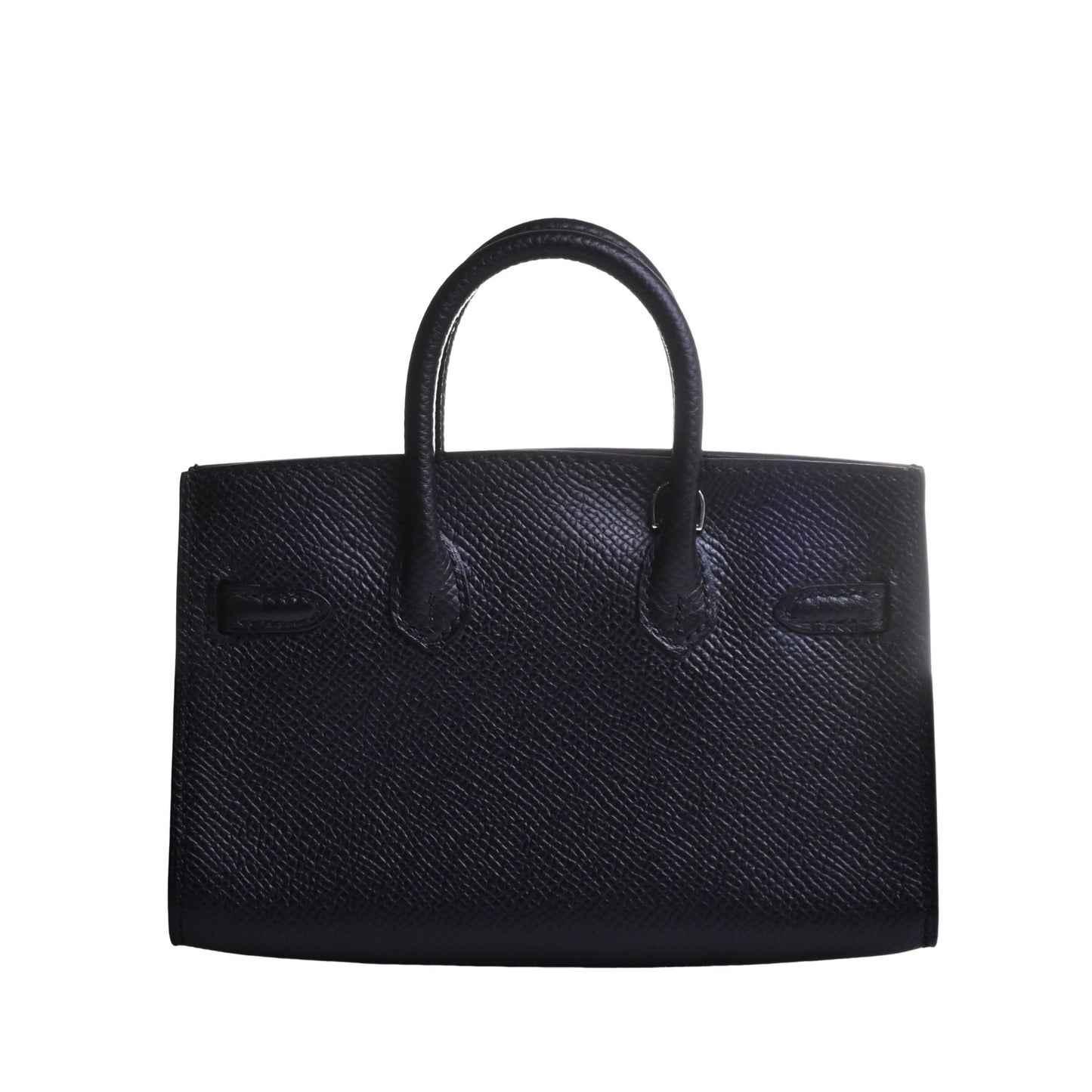 バーキンタイニー　ヴォーエプソン　ブラック　SS　□O刻印