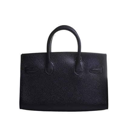 バーキンタイニー　ヴォーエプソン　ブラック　SS　□O刻印