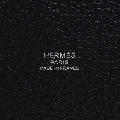 HERMES マーケットPM　トゴ　黒　SS　□L刻印