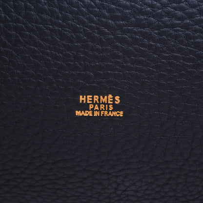 HERMES マーケットGM　トリヨンクレマンス　黒　GP　□A刻印