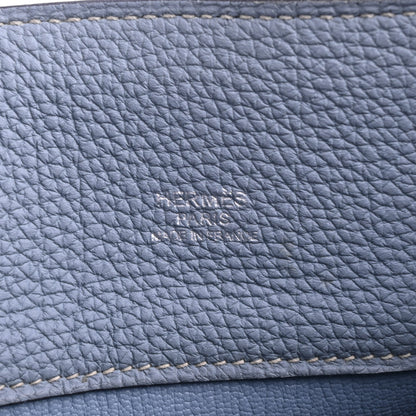 HERMES ソーケリー22　トゴ　ブルーラン　SS　□Q刻印