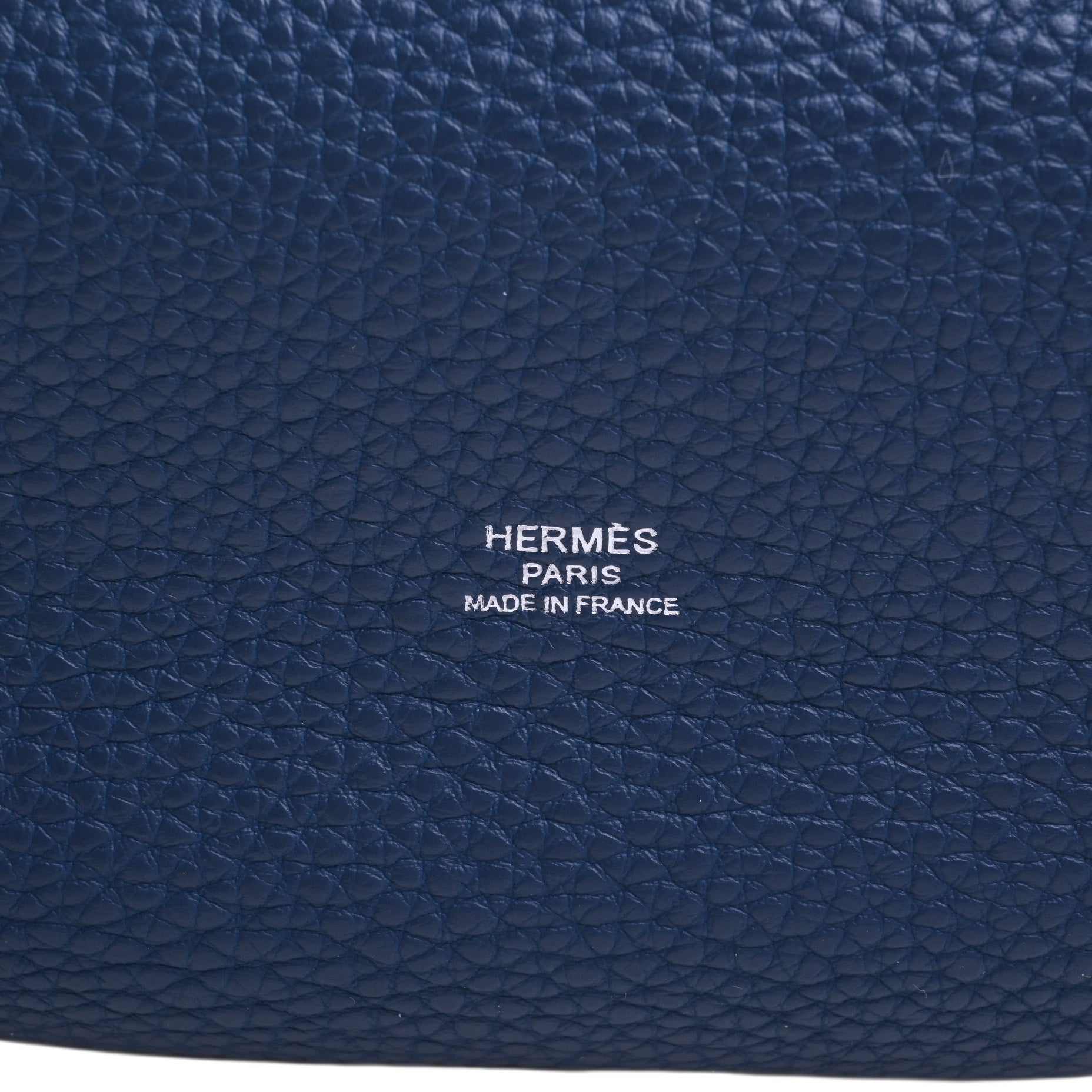 HERMES マーケットTPM　トゴ　ブルーインディゴ　SS　□L刻印