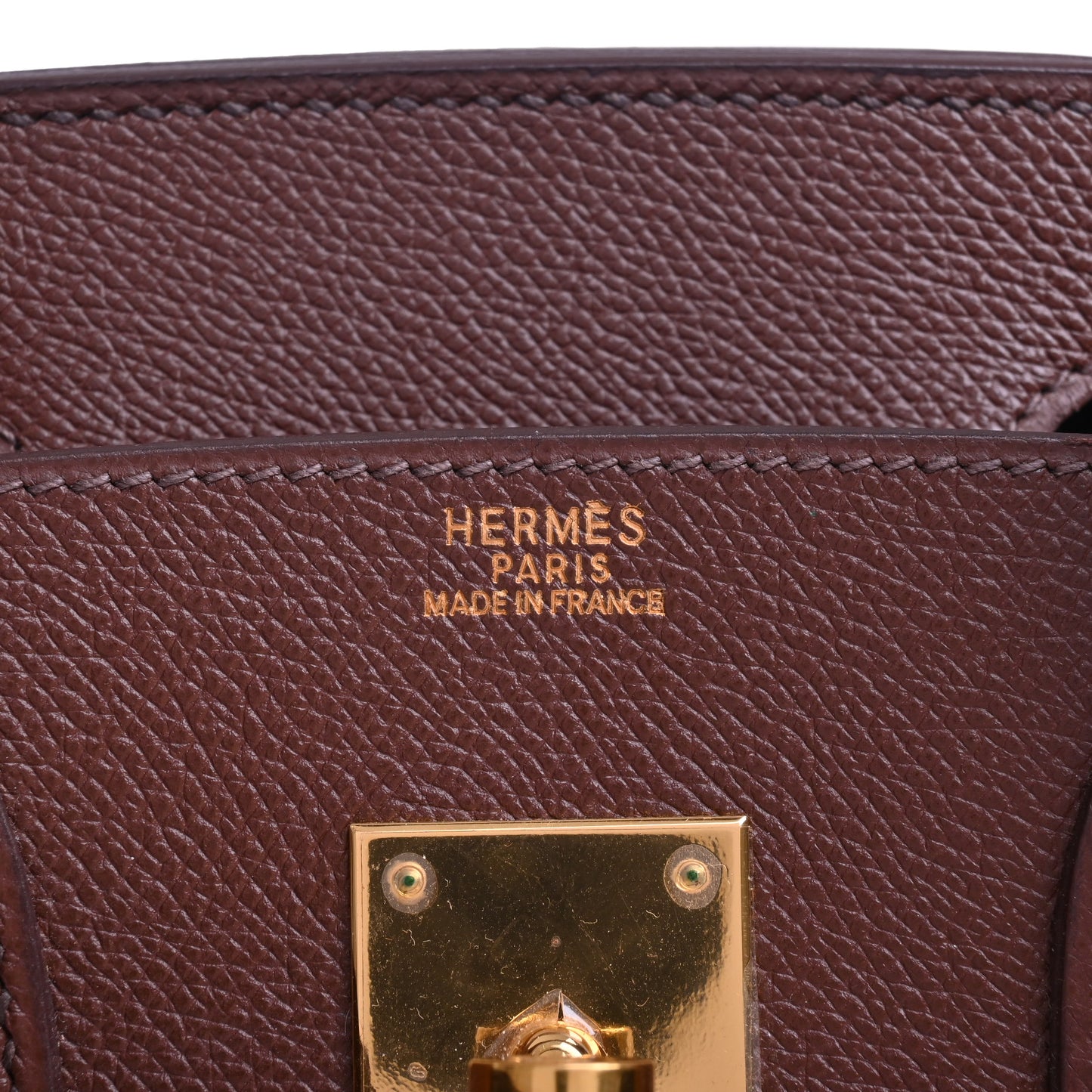 HERMES バーキン30　クシュベル　トワル　ブラウン　GP　□H刻印