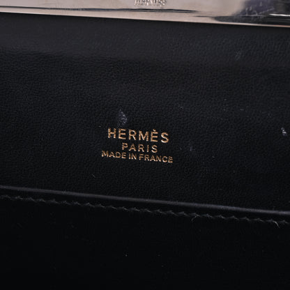 HERMES サックアマリース　ピエロ　ボックスカーフ　リザード　黒　青　グリーン　白　GP　〇T刻印