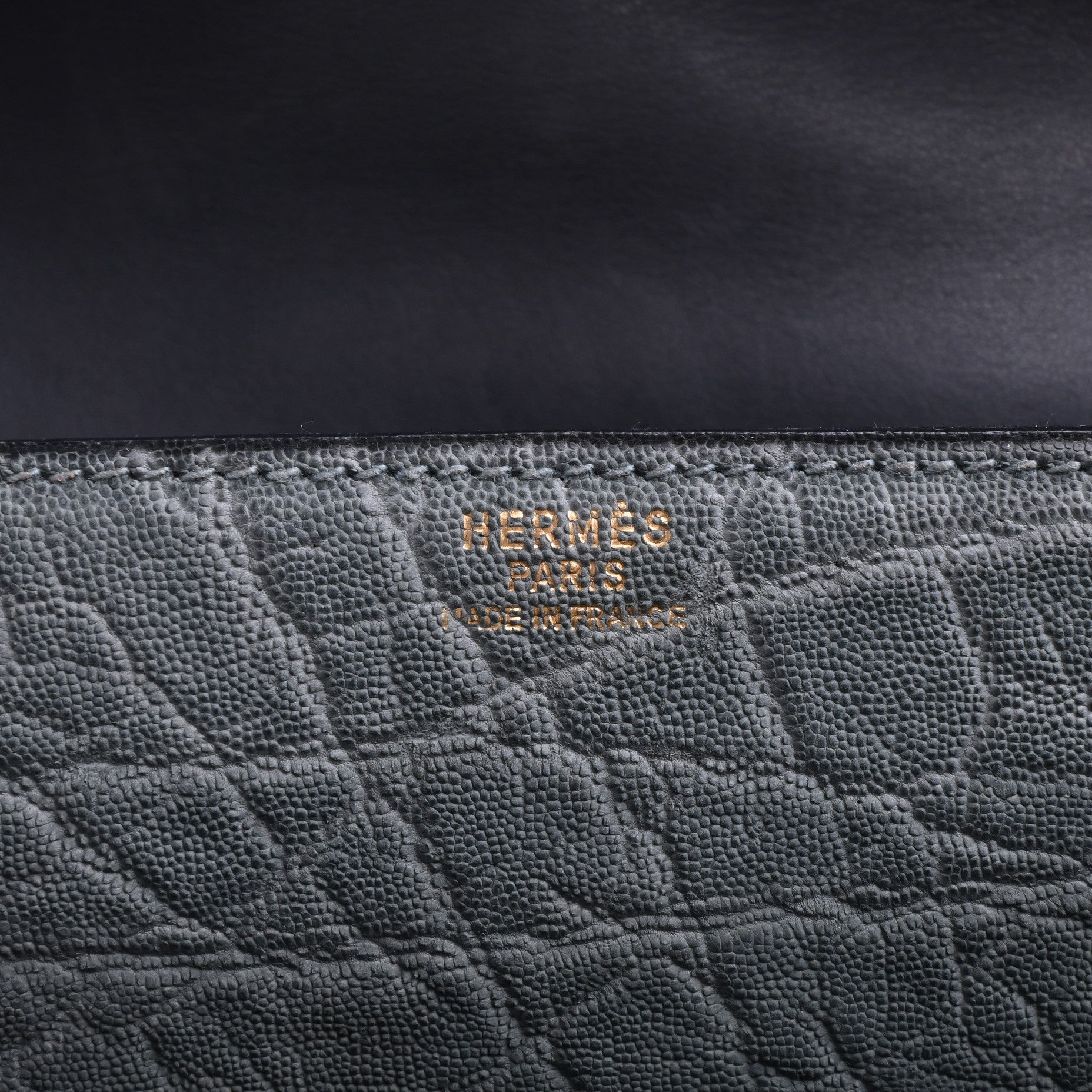 HERMES セクアナ22　エレファント　グレー　GP　〇M刻印