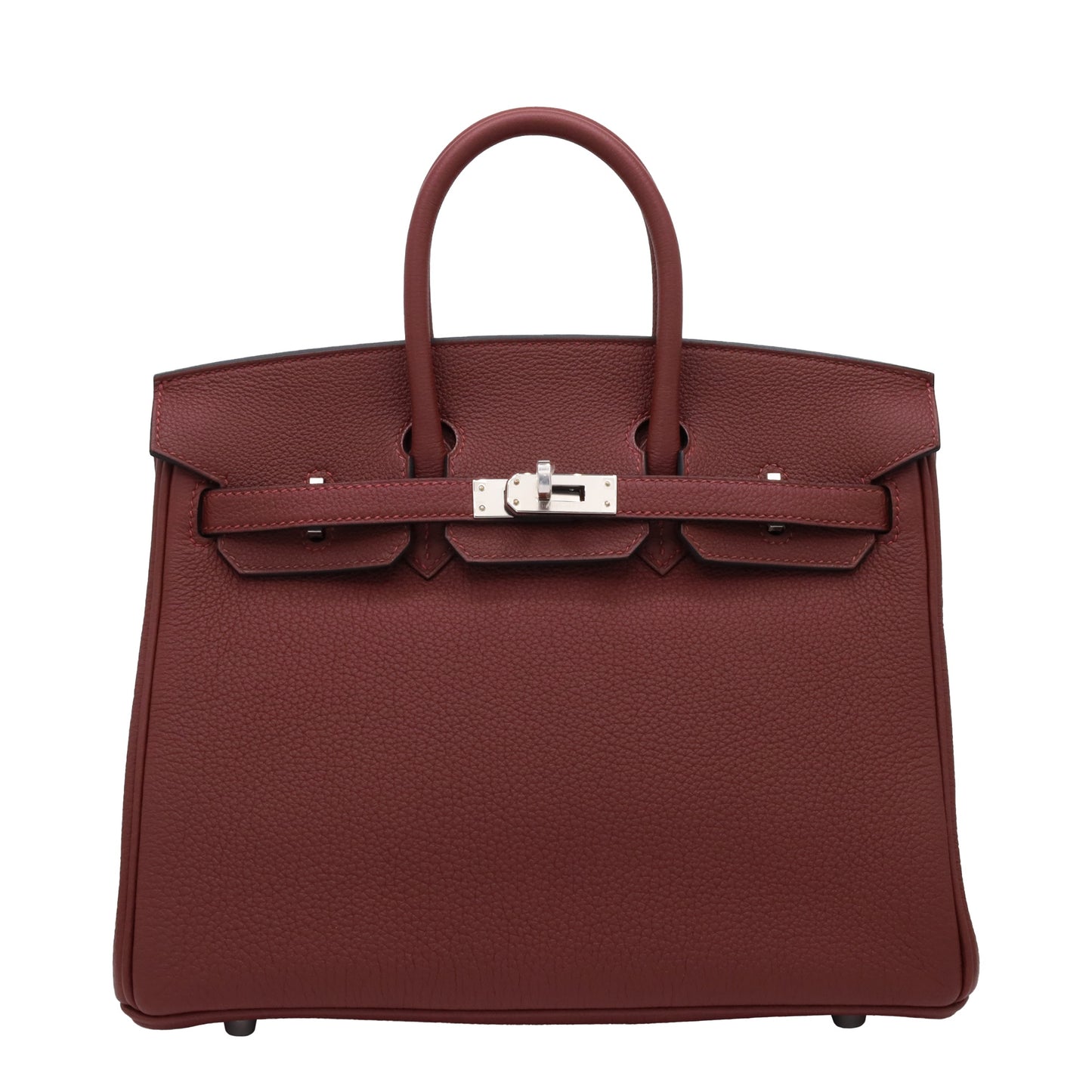 Birkin 25 多哥红灰 SS GStamp