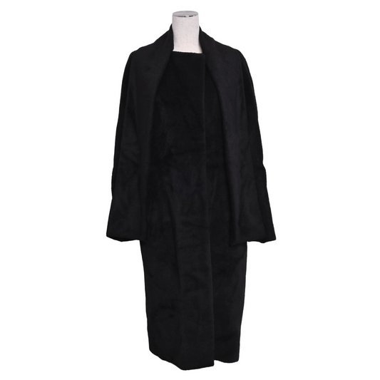 Coat Alpaca blend Ram Black 36