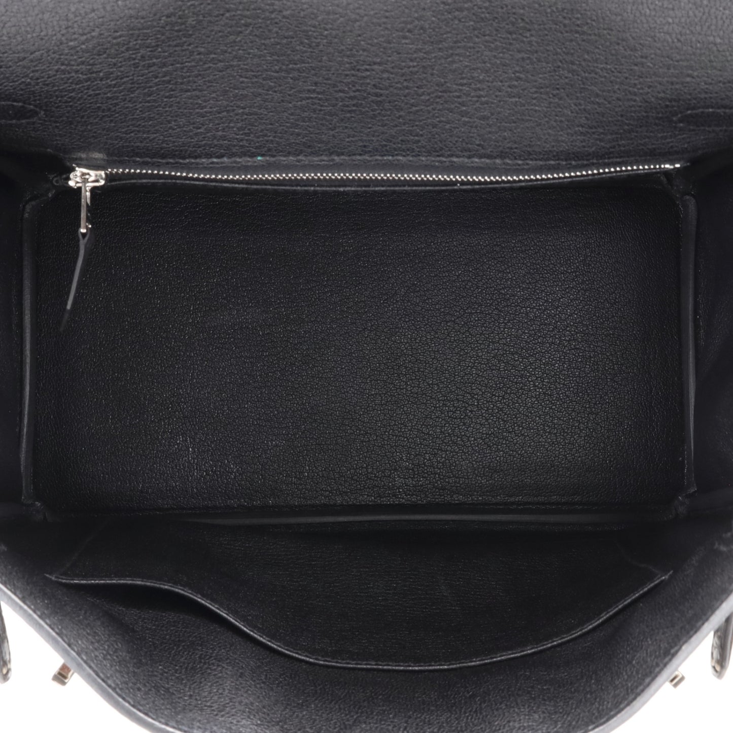 Birkin 25 Touch Alligator Togo Black SS UStamp