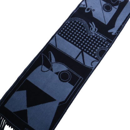 カミイユ　カシミヤ　ネイビー