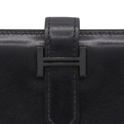 ベアン　ミニ　ボックスカーフ　ブラック　ソーブラック　B刻印