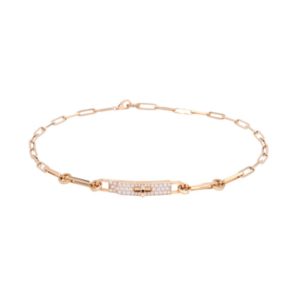 Kelly Chaine Full Diamond Double Chain Bracelet PG