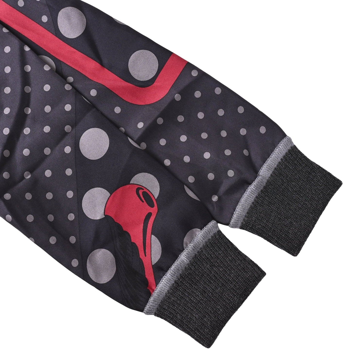 一块单击裂纹羊绒丝绸灰色34