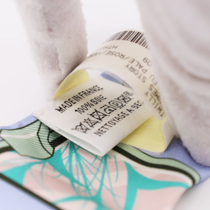 ツイリー　エルメス・ストーリー　シルク　ブルー