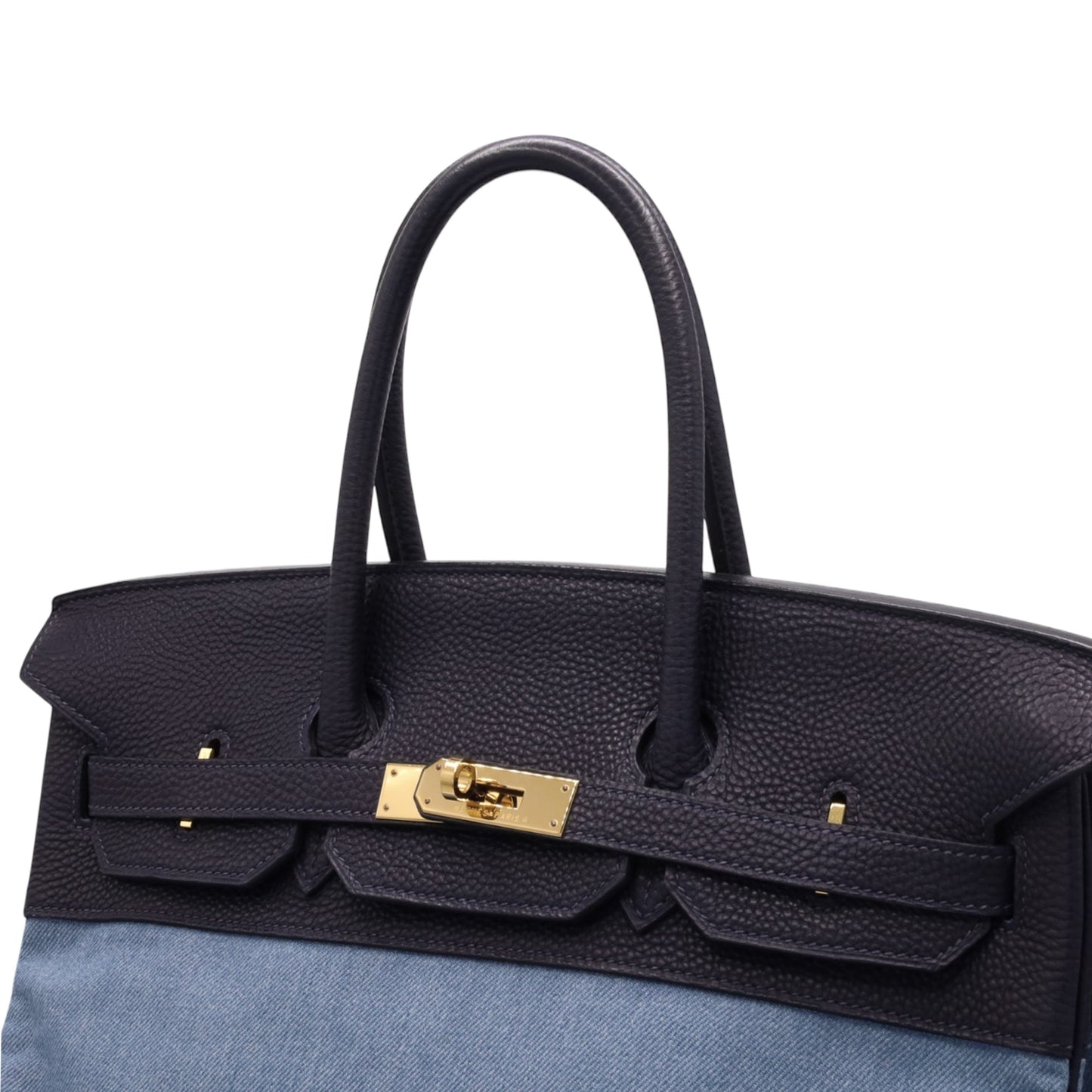 Birkin 35 Togo Toirugen Blue Indigo GP □I engraved