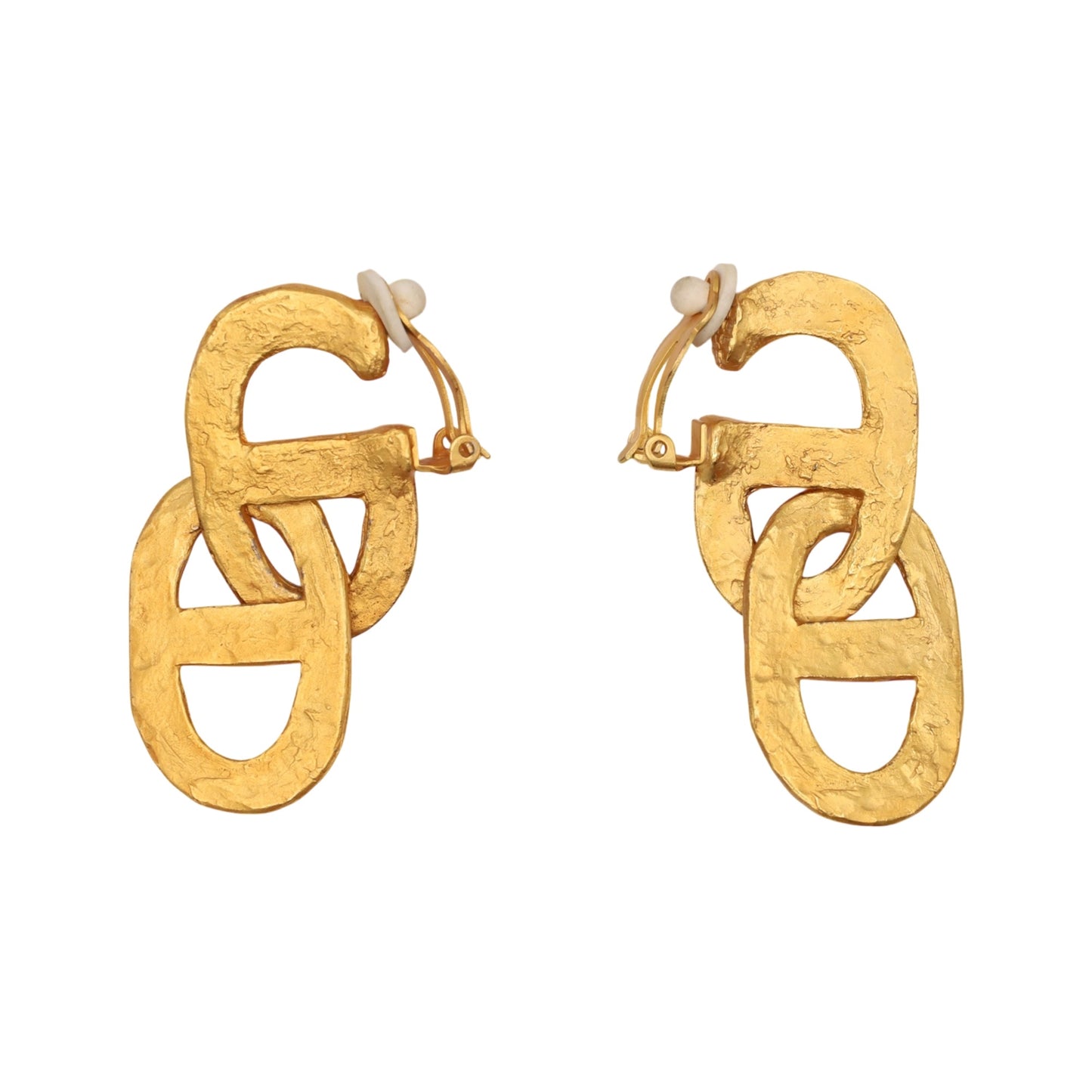 イヤリング　シェーヌダングル　GP