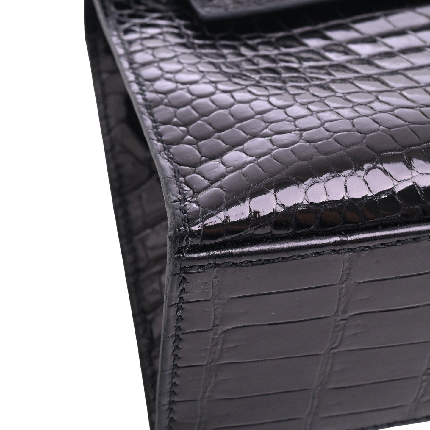 Pochette Kelly Polosus Black GP B engraved