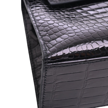 Pochette Kelly Polosus Black GP B engraved