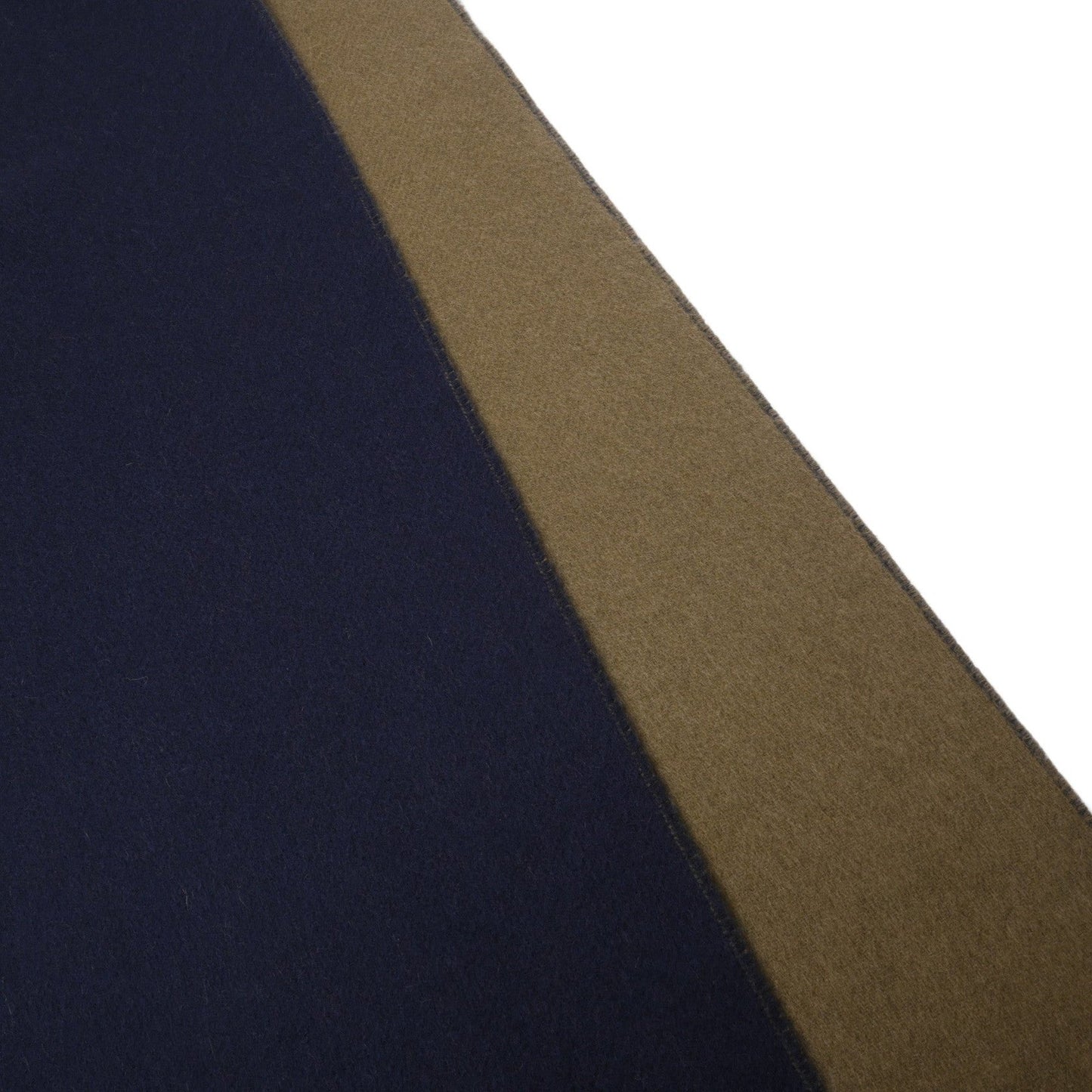 ストール　カシミア　ネイビー　グリーン