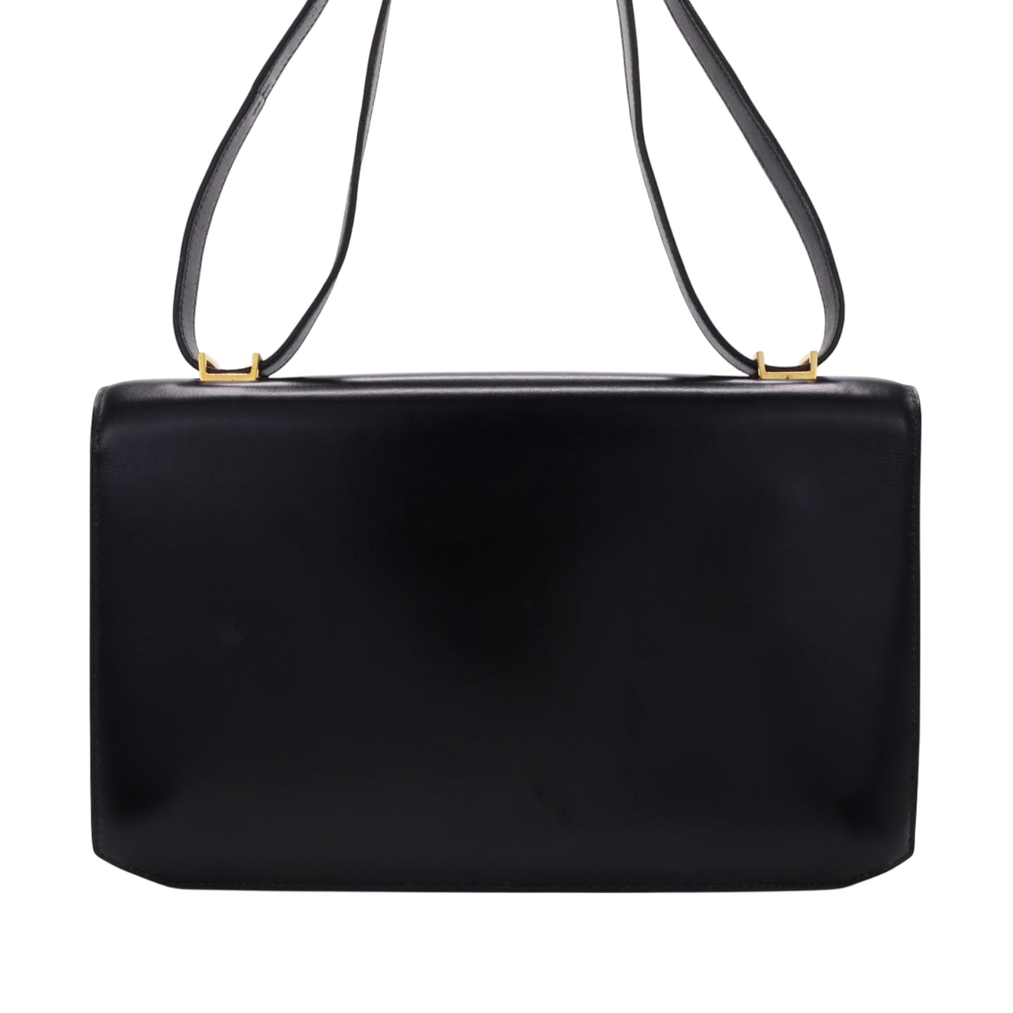 カデナロック　ショルダーバッグ　ボックスカーフ　ブラック　GP　〇K刻印