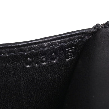 コンスタンス　ボックスカーフ　ブラック　SS　□E刻印