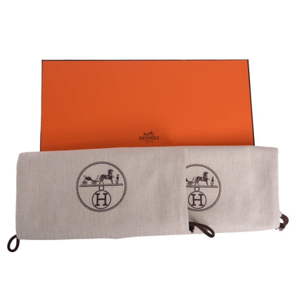 パンプス　フォック　スエード　ブラウン　37 1/2