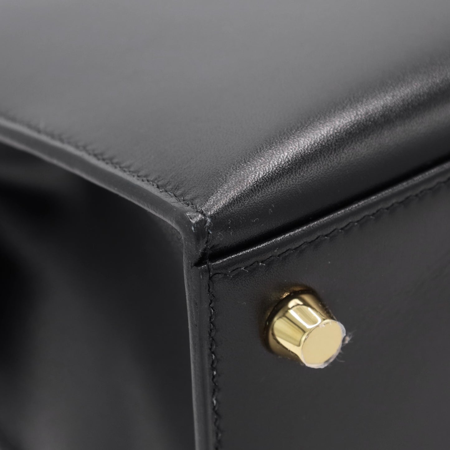 ケリー25　ボックスカーフ　ブラック　GP　W刻印