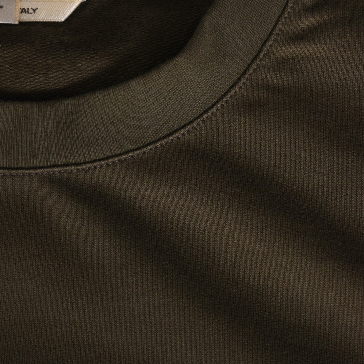 T-shirt, Horse Emblem, Cotton, Khaki, L