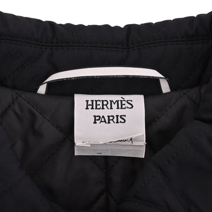 コート　ウール　ナイロン　ブラック　34