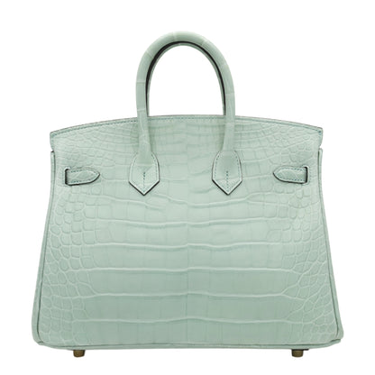 Birkin 25 鳄鱼皮 Matt Verdeaux GP W 雕刻