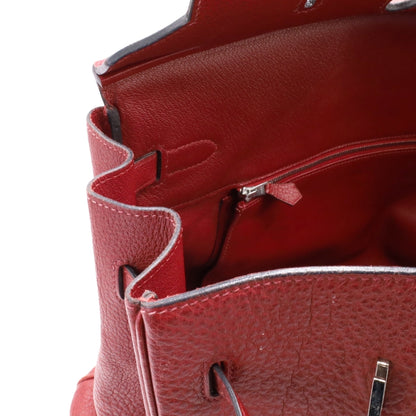 Birkin 45 Long Shoulder Buffle Skipper Rouge Ash SS □DStamp