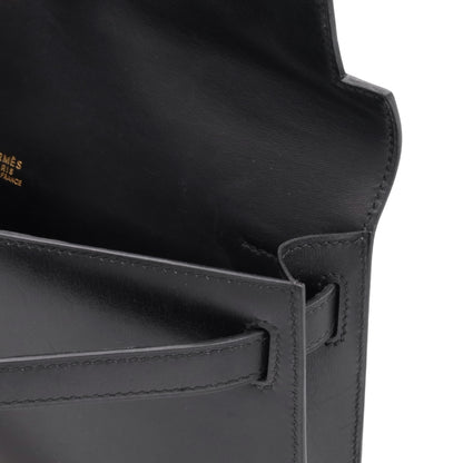 ケリーエラン　ボックスカーフ　ブラック　GP　□D刻印