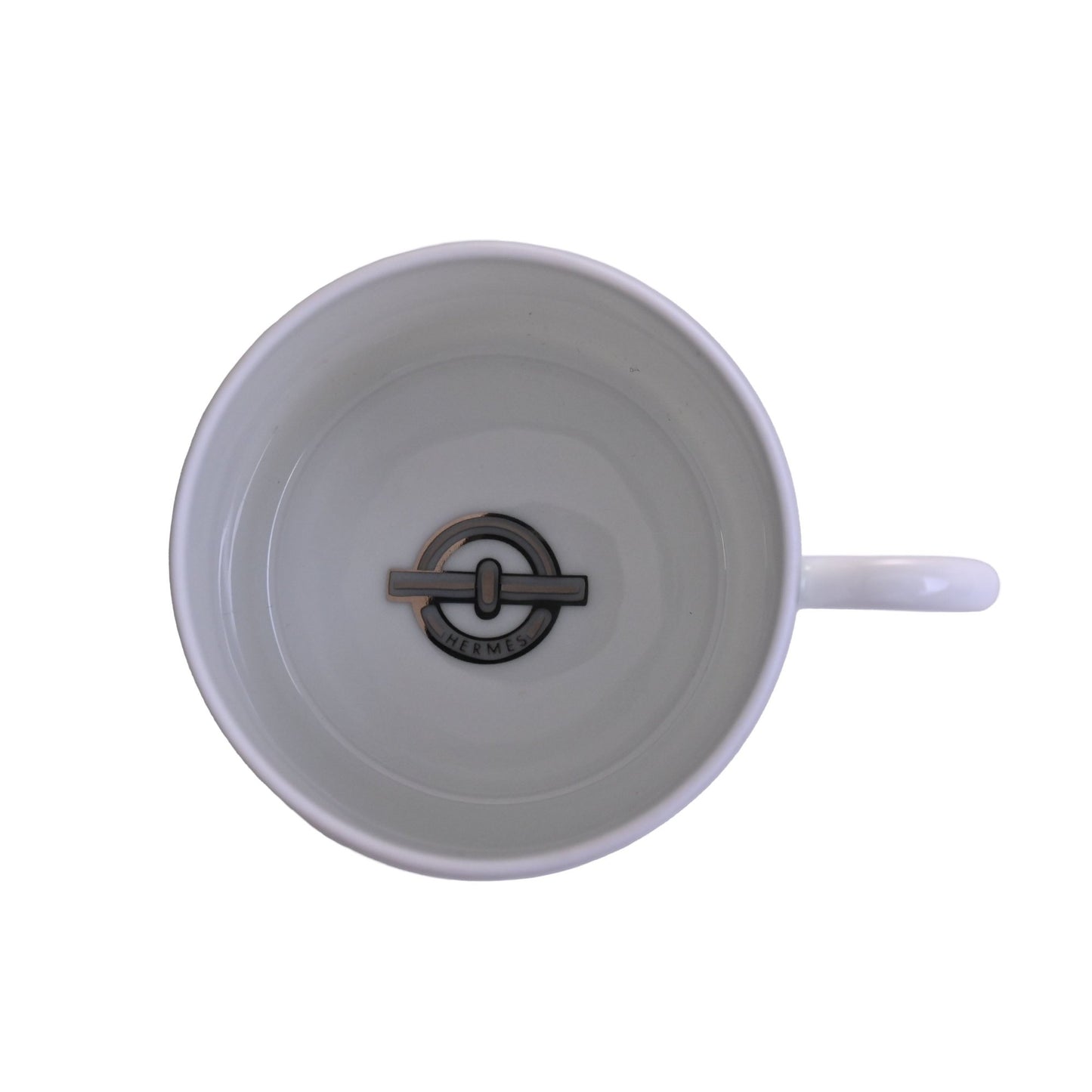 シェーヌダンクル　コーヒーカップ＆ソーサ―　ペア　プラチナ