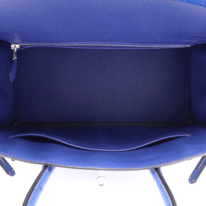 バーキン30　オーストリッチ　ブルーアイリス　SS　C刻印