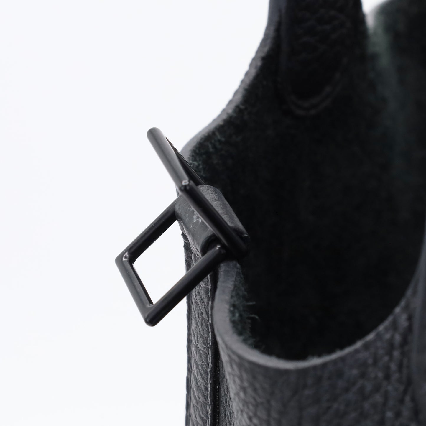 Picotan Rock PM Monochrome Taurillon Clemence So Black ZStamp