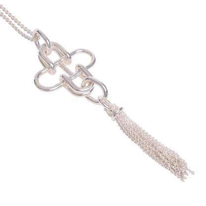 Rose Mail Pendant Necklace SV