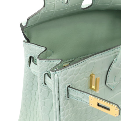 Birkin 25 鳄鱼皮 Matt Verdeaux GP W 雕刻