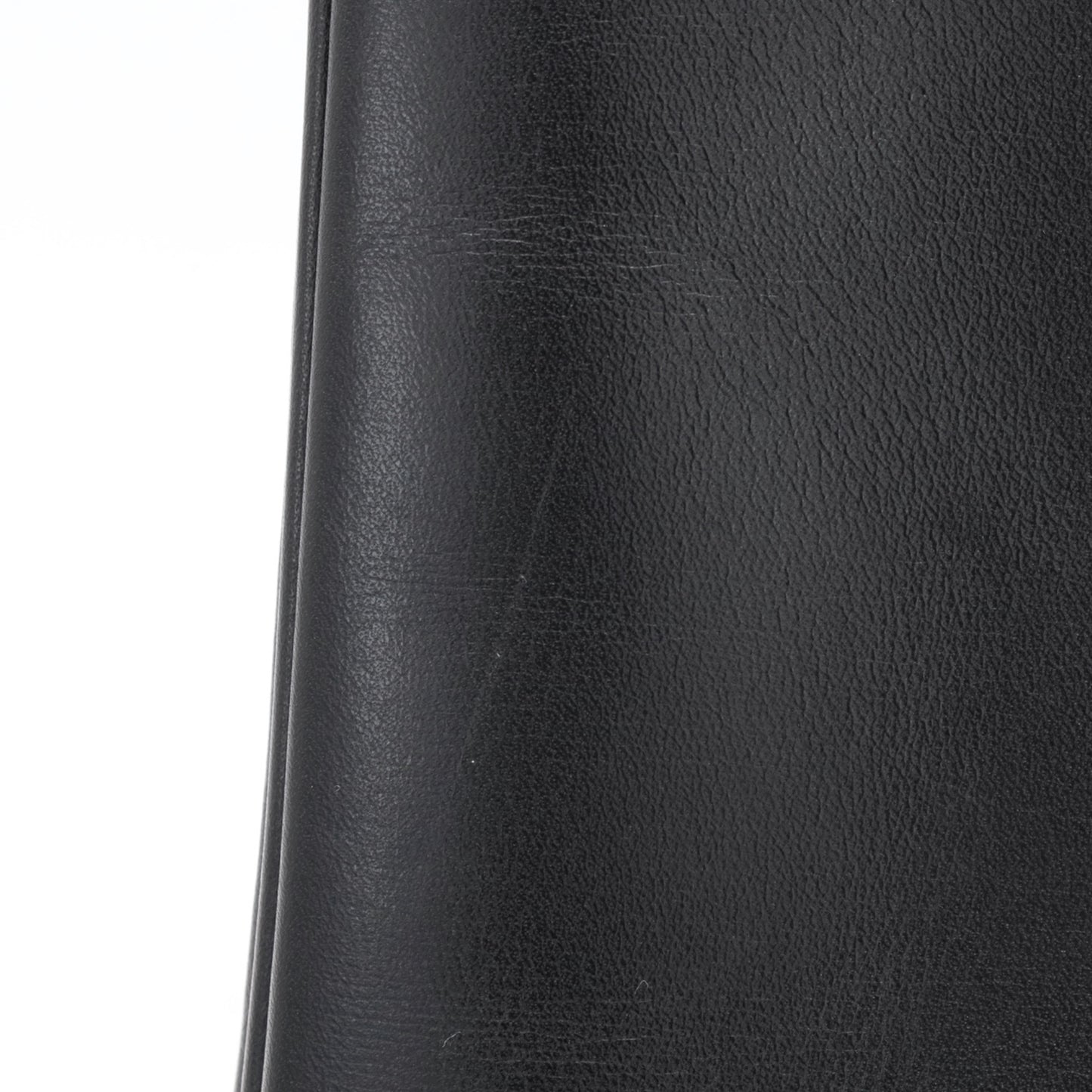 バーキン30　ボックスカーフ　ブラック　ルテニウム金具　□G刻印