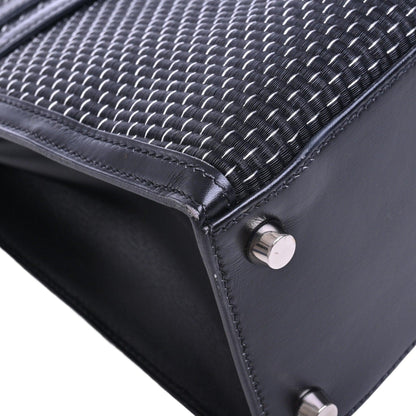 Kelly 25 Metal Crinorun Box Calf Black SS □C Engraved