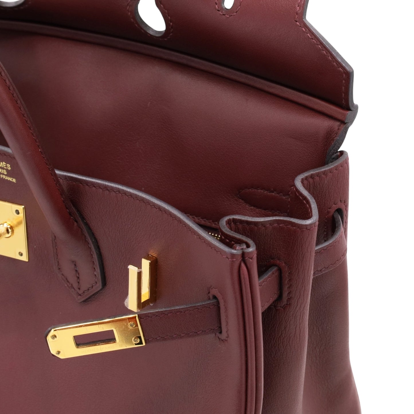 バーキン25　ヴォースイフト　ルージュアッシュ　GP　A刻印