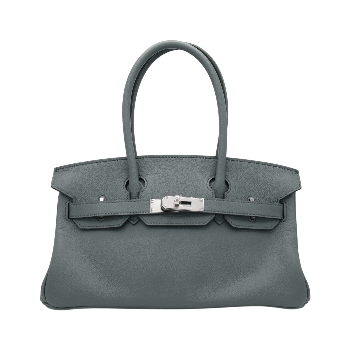 Birkin Shoulder Light 29 Voever Color Vert Almande SS K 雕刻