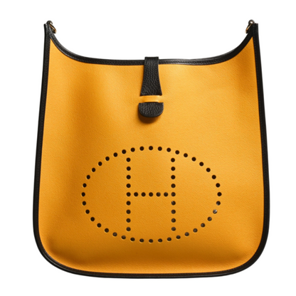 エヴリン1PM　クシュベル　アルデンヌ　ジョーヌ　ブラック　GP　□F刻印