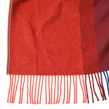 ロカバール　カシミヤ混　カーフ　レッド