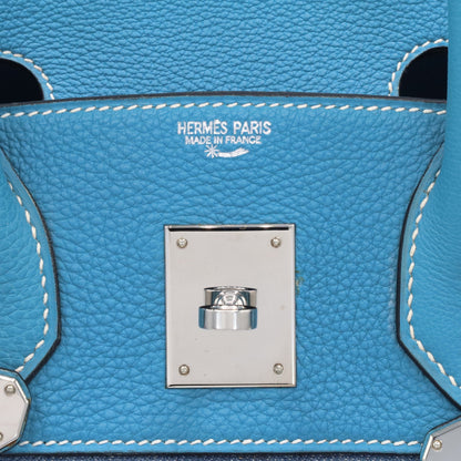 Birkin 30 Toile Jean Togo 蓝色牛仔裤 SS □F刻印