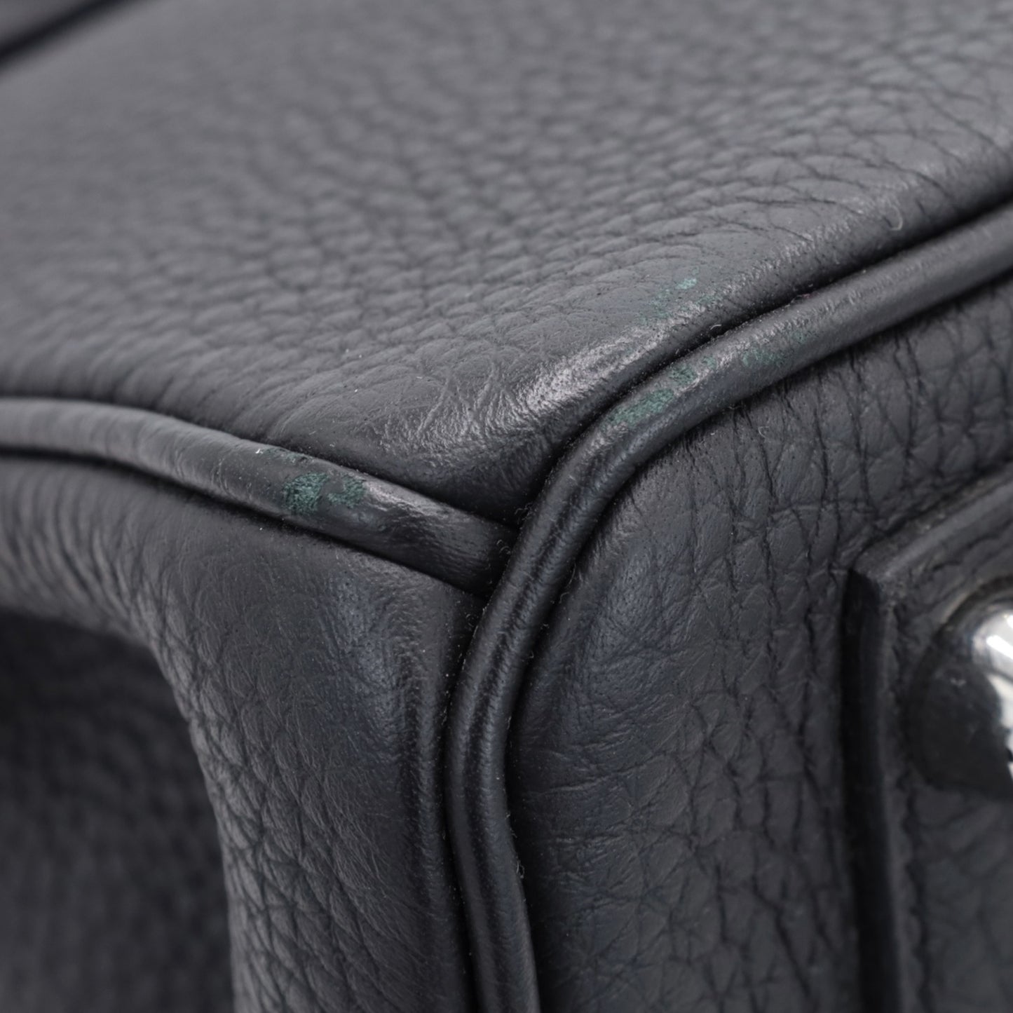 バーキン25　トゴ　ブラック　SS　X刻印