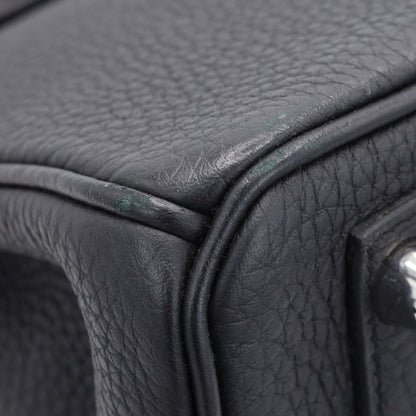 バーキン25　トゴ　ブラック　SS　X刻印