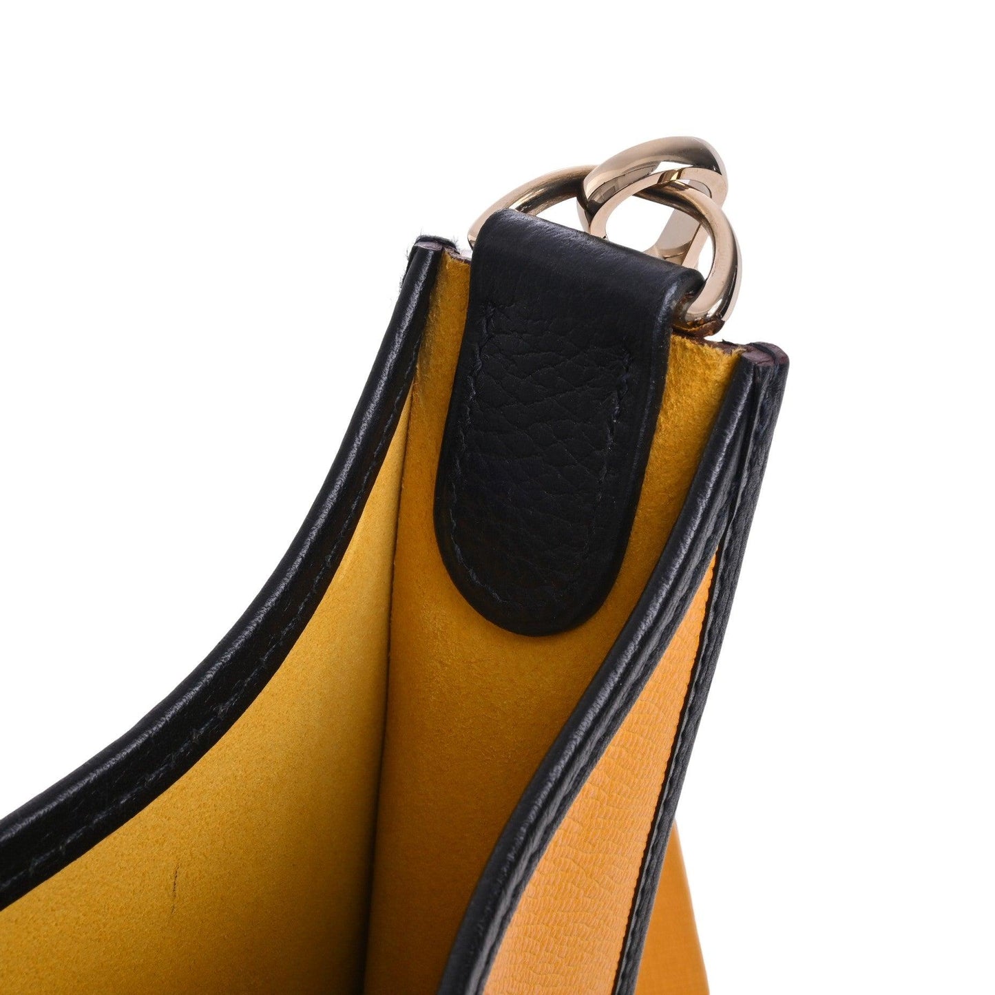 エヴリン1PM　クシュベル　アルデンヌ　ジョーヌ　ブラック　GP　□F刻印