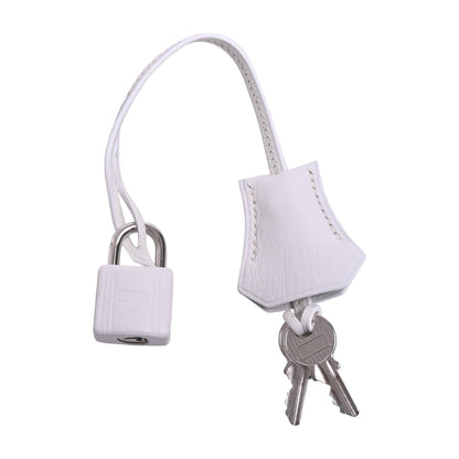 Kelly 28 Voor Swift Toile Ash White □K engraved