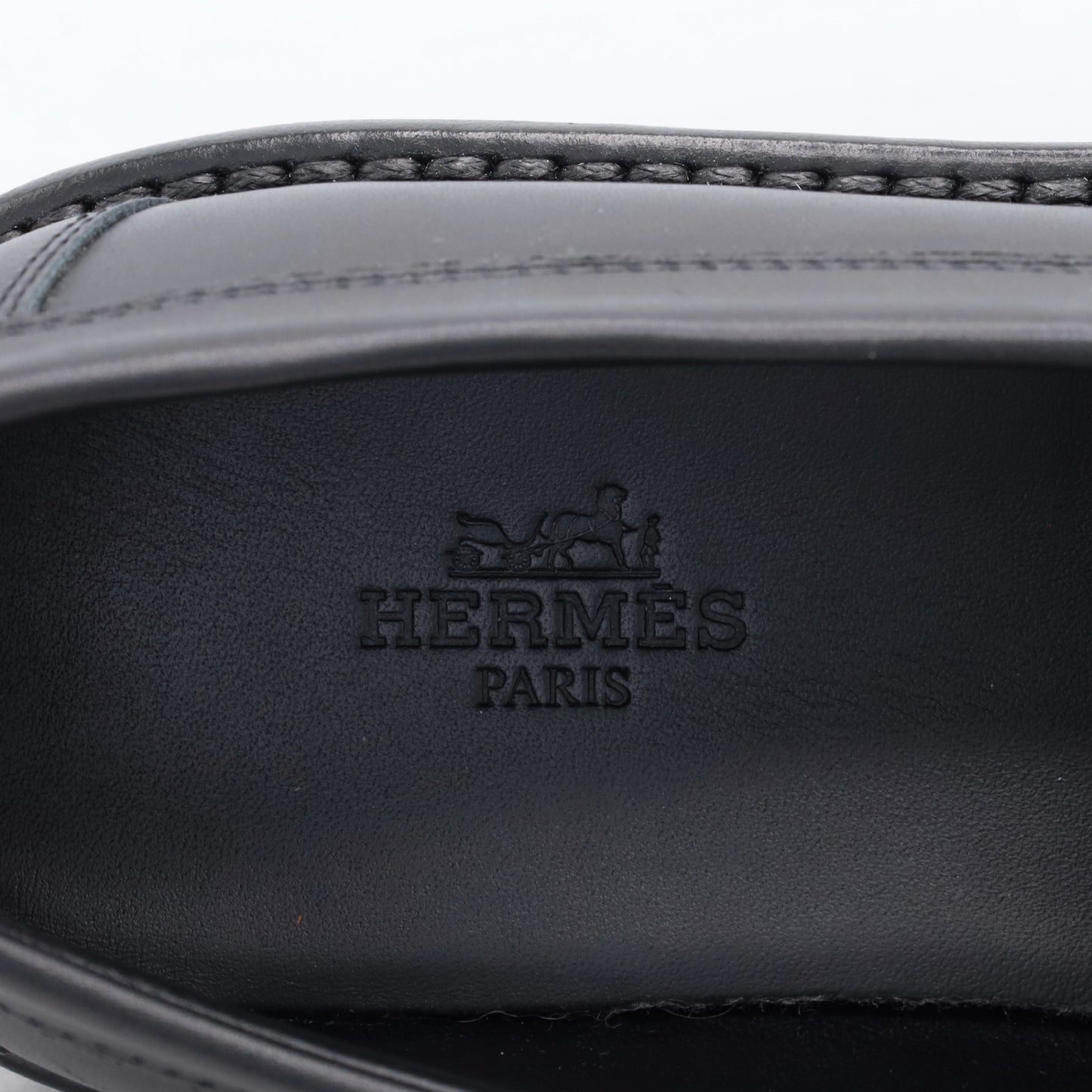 モカシン　ケリーベルト　ファー　ブラック　36