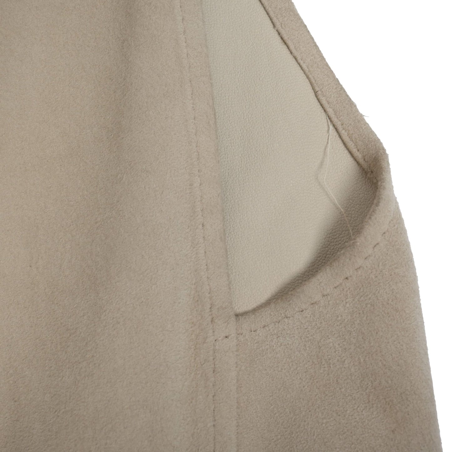 ヴァルーズ　ベスト　スエード　アイボリー　36