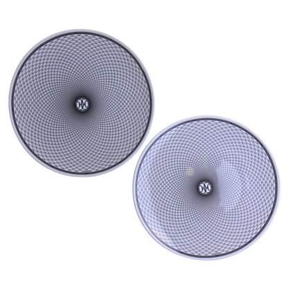 アッシュデコ　ディナープレート　ペア　ブラック